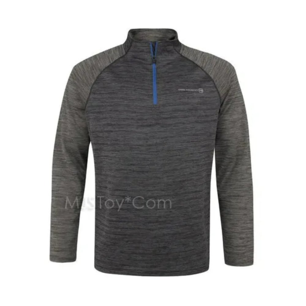 Free Country MEN'S SPORT-TEK KNIT SHIRT Microtech Breathable Active Pullover Lar
